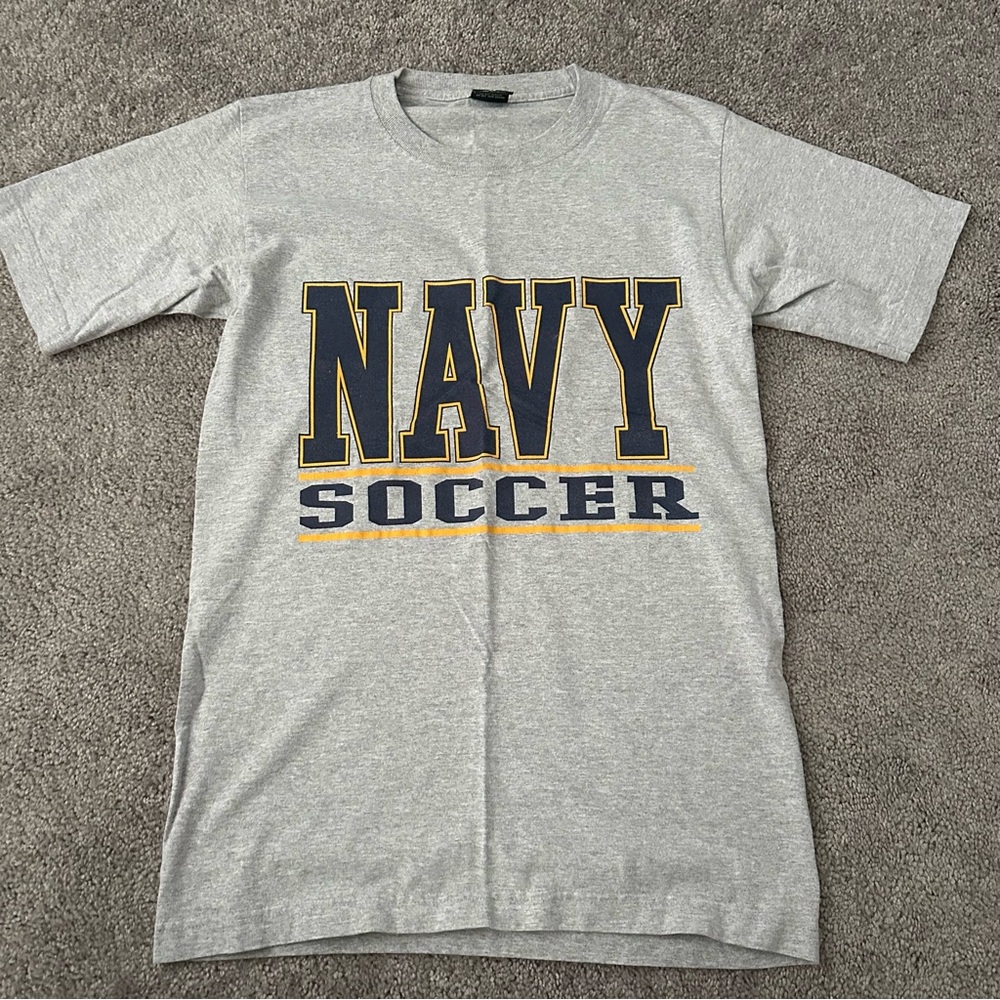Navy Soccer Tee